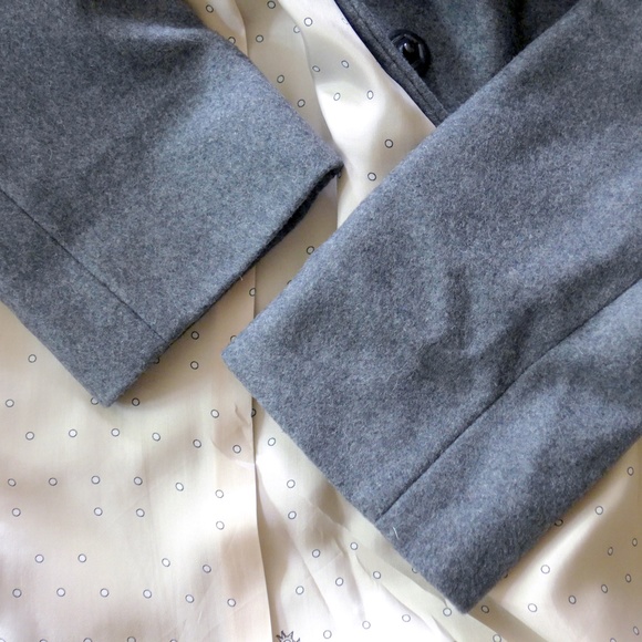 Max & Co. Women 42 Contrast Coat with Jewel Collar - Picture 13 of 15